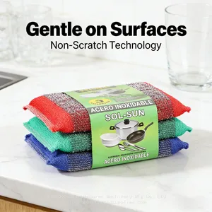 Sponge Pad Cloth Feeding Machine Clean Sponge Pad Washing King Welding Machine thumbnail-4