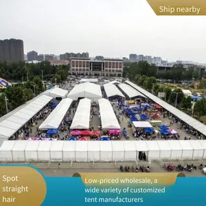 Outdoor Aluminum Alloy Awning Rental, Celebration and Etiquette Tents, European-style Event Wedding Marquee Rental thumbnail-2