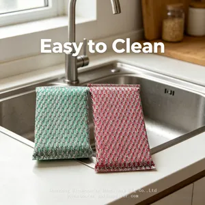 Bulk Pack Kitchen Sponges 4Pcs High Density Absorbent Dishwashing Sponges thumbnail-3