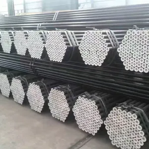 High Quality Seamless Mild Carbon Steel Round Pipe Section Shape With Certificates for Structure thumbnail-5