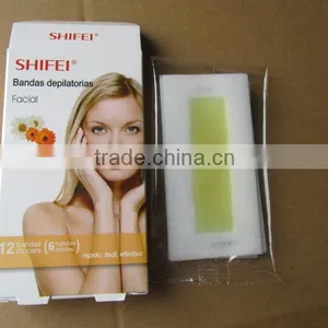 Shifei Spainish Facial Cold Wax Strips(chamomile) thumbnail-1