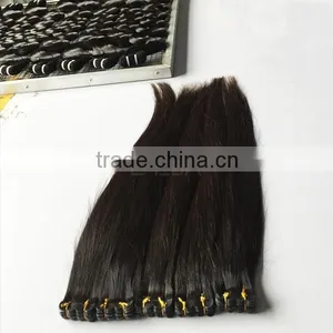 Emeda Qingdao Hair Factory in China Supply 100% Human Hair Extensions Hair Bundles. thumbnail-5