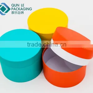 2016 Customized Design Round Paper Christmas Gift Box Packaging thumbnail-2