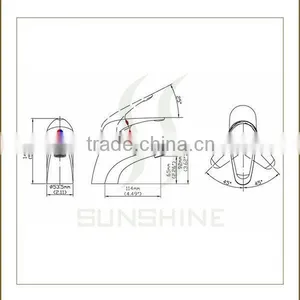 FT-A-24 Artistic Stainless Steel Basin Faucet thumbnail-3