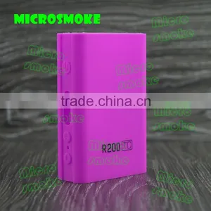 Hot Selling Silicone Case/skin/sleeve/cover/enclosure/decal/protector for e Cig Starter Kit SMOKE R200 TC Mod thumbnail-6