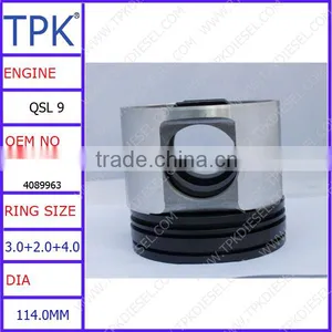 ISL PISTON KIT 4089963, TOP 4941393 thumbnail-1