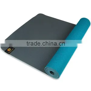 Blue Ecofriendly Reversible TPE Yoga Mat thumbnail-2