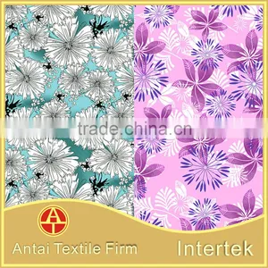 Delicated Digital Flower Design Printed Fabric for Swimwear thumbnail-3