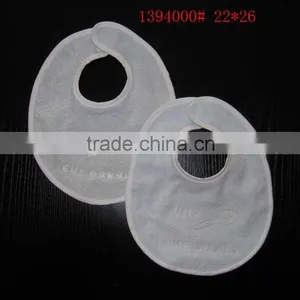 Cotton Infant Bibs With Hook and Loop thumbnail-1