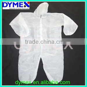 Disposable Non Woven PP Colorful Coverall thumbnail-1