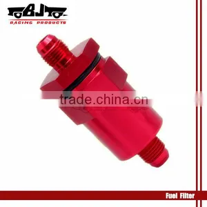Black Anodized Aluminum AN Fuel and Oil Filters thumbnail-1