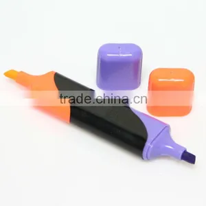 Multi Color High Quality W6012 Double Shape Flourescent Marker thumbnail-1