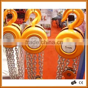 Construction Material HSZ Round Type 5 Ton 3M Hand Operated Chain Block thumbnail-1