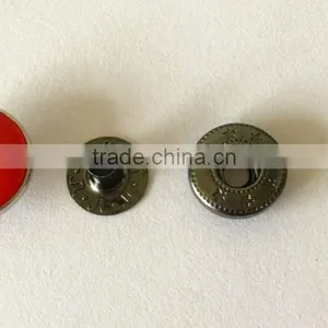 Eco_friendly Fashion Custom Snap Fastener Epoxy Snap Button for Clothes Jacket thumbnail-3