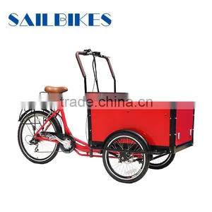 250w Rear Wheel Cargo Bicycles for Sale thumbnail-4