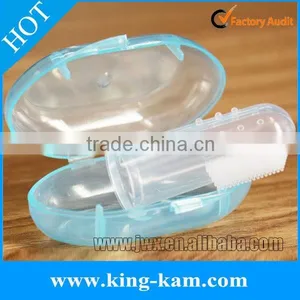Non-toxic Silicone Baby Toothbrush With Hygienic Box Packaging thumbnail-1