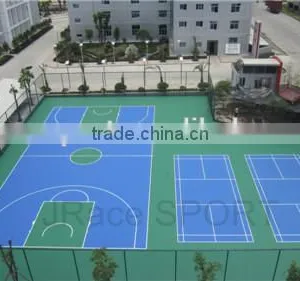 SPU Paint Sports Court Flooring Material thumbnail-4