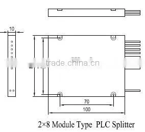 1*4 1*8 1*16 1*32 1*64 Module PLC Splitter Best Selling Products in Aibaba China Manufacturer Module PLC Splitter thumbnail-5