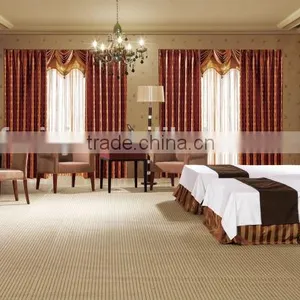 Modern Upholstered Headboards / Bedroom Furniture Twins Bed for Hotel HR27 thumbnail-1