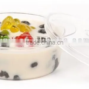 Amazon Hot Sale Plastic Disposable Ice Cream Cup With Lid Dinnerware thumbnail-1
