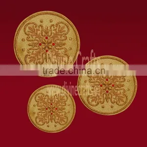 Hand Made Embroidered Cross Set thumbnail-1