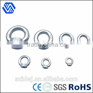 Galvanized Carbon Steel Drop Forged Lifting Din 582 Eye Nut thumbnail-5