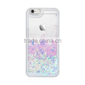 Bling Sparkle Glitter Heart Liquid Quicksand TPU Phone Case For IPhone 6s 6 Plus thumbnail-2