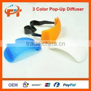 3 Color Puffer Pop-Up Flash Soft Diffuser For Canon Nikon Pentax Camera DSLR SLR thumbnail-1