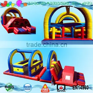 Customized Fun Run Inflatable Obstacle Course for Sale Supplier's Choice thumbnail-1