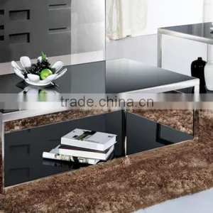 Table Coffee Modern,metal Glass Coffee Table,glass Tea Table Design DJ106-1 thumbnail-1