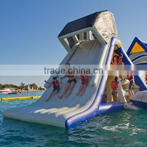 Chinese Suppliers Giant Inflatable Floating Water Slide thumbnail-1