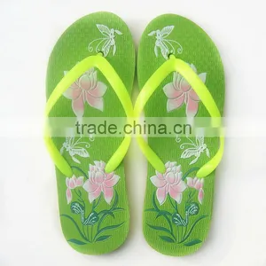Colorful Embossed Flower Women Customize Slippers Wholesale thumbnail-1