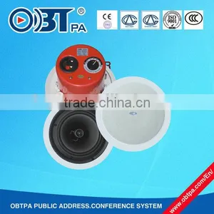 OBT-811 Ceiling Speakers 8 Inch,in Ceiling Speaker for Hotel,Hospital,Conference Room,Office thumbnail-1