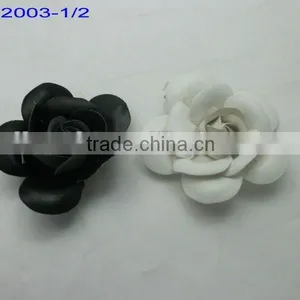 pu Leather Brooch Flower thumbnail-1