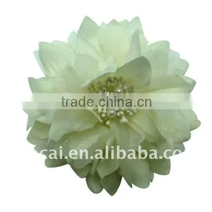 Silk Fabric Flower Brooch thumbnail-1