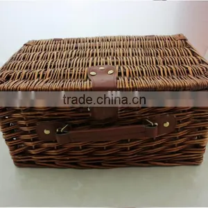 2016 New Arrival Factory Directly Supply Custom Wicker Picnic Basket thumbnail-2
