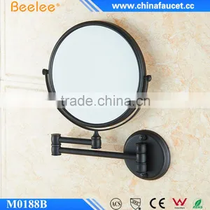 Fashionable Wall Mounted Mirror Black Retractable Compact Mirror thumbnail-2