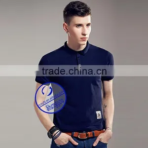Custom Good Quality New Design Applique Polo Shirts thumbnail-2