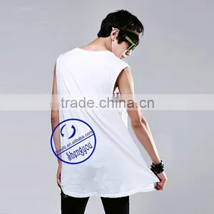 China Manufacturer Quality Custom Printed Hot Sale Mens Tank Top thumbnail-4