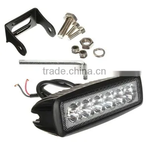 18W Led Work Light Bar Flood/Spot Beam Led Car Driving Lights for Jeep Truck Led Work Light thumbnail-6