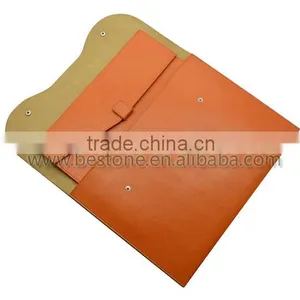 Fully Custom Leather File Document Bag Pocket thumbnail-4