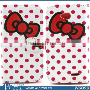 Cell Phone Protective Case for LG L70, Colorful Painting Leather Case for LG Optimus L70 thumbnail-6