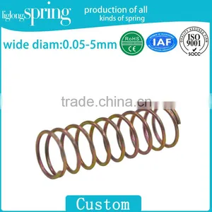 Golden Coil Colored Compression Spring thumbnail-1