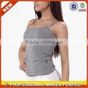 Plain Cotton Women's Gilet(YCT-B0602) thumbnail-1