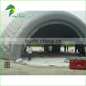 Big Inflatable Grey Dome Tent , Inflatable Outdoor Use Double Pvc Tent thumbnail-2
