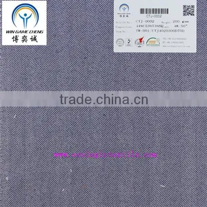 44%COTTON 53%POLYESTER 3%SPANDEX INTERWOVEN TWILL FABRIC thumbnail-1