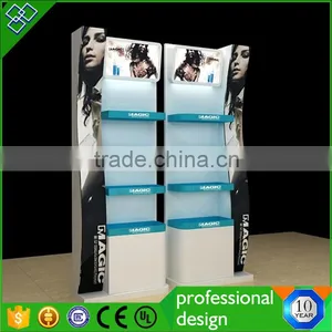 High End Cosmetic Display Stand Shelves,Store Make Up Display Cabinet Equipment thumbnail-1