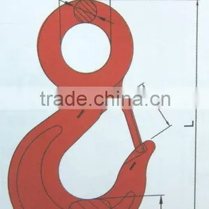 Italian Type Eye Sling Hook Carbon Steel thumbnail-1