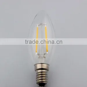 Clear Full Glass E14 2w Led Filament Bulb E12 thumbnail-2