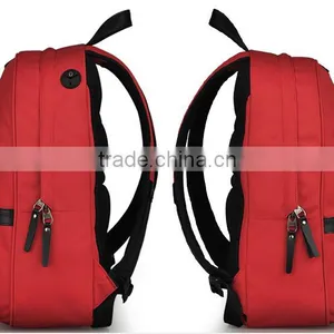 Unisex Casual Waterproof Polyester 14inch Backpack Laptop Bags thumbnail-3